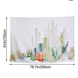 Cactus tapestry